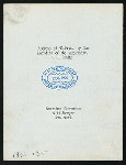 BANQUET [held by] TOLEDO FIRE UNDERWRITERS ASSOCIATION [at] ? (REST;)