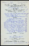 COMPLETE MENU [held by] VICTOR BARACCA REST; [at] "NEW YORK, NY" (REST;)