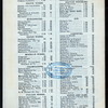 COMPLETE MENU [held by] VICTOR BARACCA REST; [at] "NEW YORK, NY" (REST;)