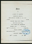 BANQUET TO VISITING CONGRESSMEN AND LADIES [held by] COLUMBUS BOARD OF TRADE [at] "RANKIN HOUSE, COLUMBUS, GA" ((REST?HOTEL?);)