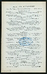 LUNCHEON/DEJEUNER FOURCHETTE [held by] ST. REGIS HOTEL [at] "NEW YORK, NY" (HOTEL;)