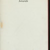 FAREWELL DINNER [held by] HERRN & FRAU PROFESSOR H. ONCKEN [at] "CLUBHOUSE OF THE GERMAN'S MENS CHOIR - CHICAGO," (CLUB;)