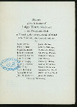 DINNER GIVEN IN HONOUR OF JUDGE HENRY STEINERT [held by] PRIVATE HOSTS (GROUP OF 25 MEN LISTED) [at] DEMOCRATIC CLUB (OTHER (CLUB);)