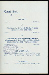 DINNER TO THE MOST HON. MARQUESS OF LANSDOWNE, K.G.,P.G., G.G.S.I., G.G.I.E., G.G.M.G. [held by] CITY CARLTON CLUB [at] "LONDON, ENGLAND" (OTHER (CLUB);)