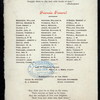 COMPLIMENTARY DINNER [held by] FRIENDS OF HON. CHARLES FINN WILLIAMS [at] "BUSINESS MEN'S CLUB, CINCINNATI, OH" (OTHER [PRIVATE CLUB];)