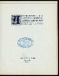 ANNUAL BANQUET [held by] AMERICAN MEDICAL EDITORS' ASSOCIATION [at] "UNIVERSITY CLUYB, BOSTON, MA" (OTHER (PRIVATE CLUB);)