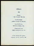 ANNUAL BANQUET [held by] AMERICAN MEDICAL EDITORS' ASSOCIATION [at] "UNIVERSITY CLUYB, BOSTON, MA" (OTHER (PRIVATE CLUB);)
