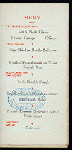 GRADUATION SUPPER [held by] US MILITARY ACADEMY [at] "MURRAY HILL HOTEL, NY" (HOTEL;)