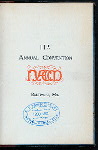 BANQUET TO NATIONAL ASSOCIATION OF CREDIT MEN [held by] CREDIT MENS' ASSOCIATIOOOON OF BALTIMORE [at] "BALTIMORE,MD." (ARMORY)