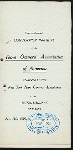 FOURTH ANNUAL BANQUET OF THE TEAM OWNERS' ASSOCIATION [held by] NEW YORK TEAM OWNERS' ASSOCIATION [at] "HOTEL CADILLAC, NEW YORK" (HOTEL;)