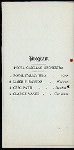 FOURTH ANNUAL BANQUET OF THE TEAM OWNERS' ASSOCIATION [held by] NEW YORK TEAM OWNERS' ASSOCIATION [at] "HOTEL CADILLAC, NEW YORK" (HOTEL;)