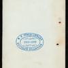 FOURTH ANNUAL BANQUET OF THE TEAM OWNERS' ASSOCIATION [held by] NEW YORK TEAM OWNERS' ASSOCIATION [at] "HOTEL CADILLAC, NEW YORK" (HOTEL;)