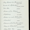 CORONATION DINNER [held by] KING HAAKON VII [at] TRONDHJEM (NOWAY?) (FOR;)