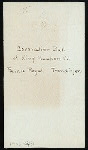 CORONATION BALL [held by] KING HAAKON VII [at] TRONDHJEM (NOWAY?) (FOR;)