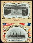 DINNER [held by] COMPAGNIE GENERAL TRANSATLANTIQUE [at] ABOARD PAQUEBOT LA LORAINE (SS;)