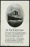 DAILY MENU, DINNER [held by] ANCHOR LINE [at] "ABOARD S.S. ""CALEDONIA""" (SS;)