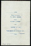 79TH ANNIVERSARY DINNER [held by] LICENSED VICTUALLERS' ASYLUM [at] "CRYSTAL PALACE, LONDON, ENGLAND" (FOR;)