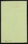 SUPPER [held by] POCANO MOUNTAIN HOUSE [at] "MT. POCANO,  PA" (HOTEL;)