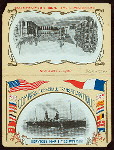 DINNER [held by] COMPAGNIE GENERAL TRANSATLANTIQUE [at] ABOARD PAQUEBOT LA SAVOIE (SS;)