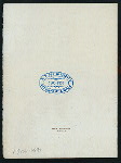 TWENTY-NINTH ANNUAL DINNER [held by] AMERICAN BAR ASSOCIATION [at] "THE AUDITORIUM, MINNEAPOLIS, MN" (REST;)