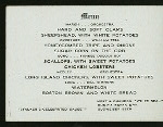 OLD-FASHIONED RHODE ISLAND CLAM BAKE [held by] OLYMPIC CLUB OF NEW YORK [at] "BAY SHORE, NY" (OTHER [PRIVATE];)