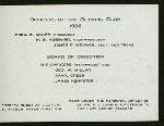 OLD-FASHIONED RHODE ISLAND CLAM BAKE [held by] OLYMPIC CLUB OF NEW YORK [at] "BAY SHORE, NY" (OTHER [PRIVATE];)