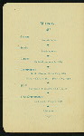 COMPLIMENTARY DINNER GIVEN TO THE HARVARD CREW [held by] THE CAMBRIDGE CREW [at] "PRINCES' RESTAURANT, PICCADILLY SQUARE, LONDON, ENGLAND" (FOR;)
