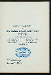 THIRD ANNUAL BANQUET [held by] THE BARBERS' SUPPLY DEALERS ASS'N OF AMERICA [at] "HOTEL CADILLAC, DETROIT, MI" (HOTEL;)