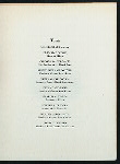 BANQUET IN HONOR OF CHARLES W. FAIRBANKS, VICE PRESIDENT OF U.S. [held by] BOARD OF COOK COUNTY COMMISSIONERS AND CITIZENS OF CHICAGO ON THE OCCASION OF LAYING THE CORNERSTONE OF COOK COUNTY COURT HOUSE [at] AUDITORIUM HOTEL (HOTEL;)