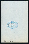 DAILY MENU [held by] U.S.S. LOUISIANA [at] AT SEA (SS;)