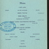 DINNER [held by] NATIONAL CIVIL SERVICE REFORM LEAGUE [at] "HARMONIE HALL, NEW HAVEN, CT" ([OTHER?];)