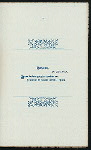 BANQUET [held by] WORSHIPFUL COMPANY OF CUTLERS [at] "THE HALL, [LONDON, ENGLAND]" (OTHER (PRIVATE ARA?);)