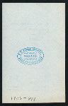 DAILY MENU [held by] U.S.S. LOUISIANA [at] AT SEA (SS;)
