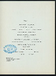 DINNER TO M. WARLEY PLATZEK IN HONOR OF HIS ELECTION AS A JUSTICE OF THE SUPREME COURT [held by] NATIONAL DEMOCRATIC CLUB BOARD OF GOVERNORS [at]