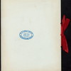 DINNER TO M. WARLEY PLATZEK IN HONOR OF HIS ELECTION AS A JUSTICE OF THE SUPREME COURT [held by] NATIONAL DEMOCRATIC CLUB BOARD OF GOVERNORS [at]