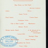 BANQUET TO HARVARD VARSITY FOOT BALL TEAM [held by] HARVARD UNIVERSITY FOOT BALL ASSOCIATION [at] "WHITE'S TONTINE HOTEL, NEW HAVEN, CT" (HOTEL)