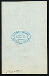 DAILY MENU [held by] U.S.S. LOUISIANA [at] AT SEA (SS;)