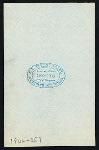 DAILY MENU [held by] U.S.S. LOUISIANA [at] AT SEA (SS;)