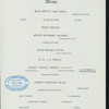25TH ANNIVERSARY BANQUET [held by] NEW HAVEN YACHT CLUB [at] "TONTINE HOTEL, NEW HAVEN, CT" (HOTEL;)