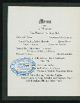 DINNER [held by] JEFFERSON HOTEL [at] "SAN FRANCISCO,CA;" (HOTEL;)