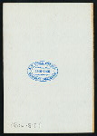 THANKSGIVING DAY MENU [held by] M.F.LYONS DINING ROOMS [at] "261 BOWERY, NY" (REST;)