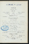 THANKSGIVING DAY DINNER [held by] MARTINSVILLE SANITARIUM [at] "MARTINSVILLE, IND." (REST;)