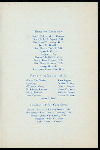 ANNUAL DINNER [held by] THE PRESBYTERIAN UNION OF NEW YORK [at] "HOTEL SAVOY, [NEW YORK]" (HOTEL;)
