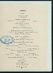 CHRISTMAS DINNER [held by] THE ROCKAFELLOW [at] "HOT SPRINGS, AR" ([HOTEL?];)