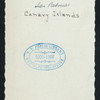 CHRISTMAS DINNER [held by] HOTEL METROPOLE [at] "LAS PALMAS, CANARY ISLANDS" (FOR;)
