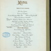 CHRISTMAS DINNER [held by] THE PORTLAND [at] "PORTLAND, OR" (HOTEL;)