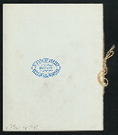 CHRISTMAS DINNER [held by] HICKS' RESTAURANT [at] "SAVANNAH, GA" (REST;)