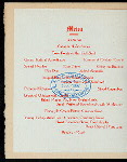 CHRISTMAS DINNER [held by] HOTEL JEFFERSON [at] "SAN FRANCISCO, CA" (HOTEL;)