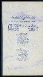 DINNER TENDERED TO HIS EXCELLENCY [held by] STAFF OF GOV. GEORGE C. PARDEE [at] "PALACE HOTEL, SAN FRANCISCO, CA" (HOTEL;)