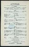 LUNCH AND DINNER [held by] M.F.LYONS [at] "259 BOWERY, NEW YORK" (REST;)